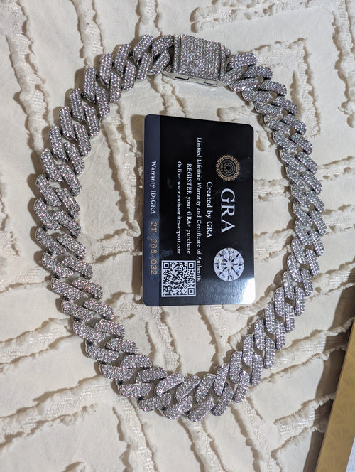 20MM ICED CUBAN LINK – 18"